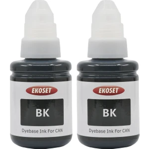 Canon GI-490 uyumlu Siyah mürekkep 2 adet 135 ml