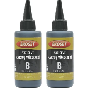 Canon ve Tanklı yazıcı Mürekkebi Siyah 200Ml (2X100Ml)