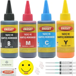 Canon uyumlu Mürekkep 4 Renk 4x100ml