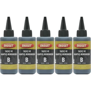 Canon uyumlu Tanklı yazıcılar için Siyah mürekkep 500 ml GI-490 uyumlu