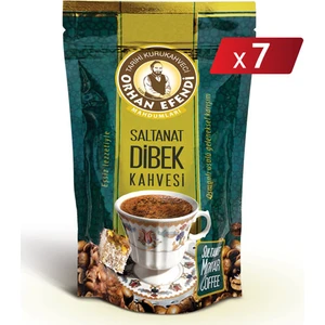 Orhan Efendi Saltanat Dibek Kahvesi 200 gr x 7 Adet