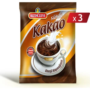 Altın Cezve Kakao Sütlü 250 Gr x 3 Paket