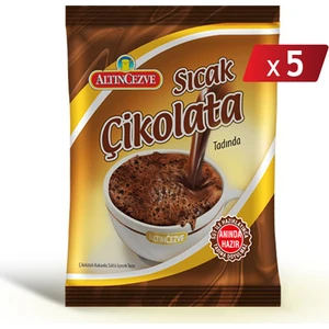 Altın Cezve Sıcak Çikolata 250 Gr x 5 Adet