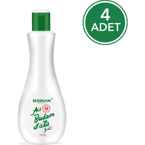Acı Badem Sütü 60 ml Şişe 4 Adet