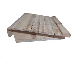 Wooden Gold Yüksek Model Aralıksız Tahtalardan Yapılan Masa Altı Ayaklık