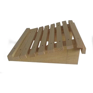 Wooden Gold Az Aralıklı Kalın Tabanlı Çıtalı Model Masa Altı Ayak Desteği