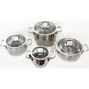 4'lü Çelik Tencere Seti