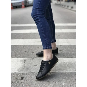 U.S. Polo Assn. Jojo Siyah Kadın Deri Sneaker Ayakkabı V2