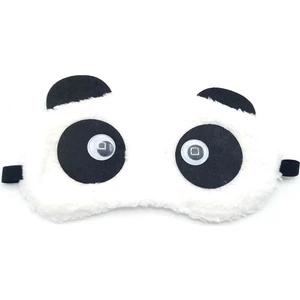 Düz Peluş Panda Uyku Bandı