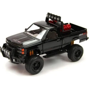 Die-Cast 1:24 Arazi Aracı Kamyonet Siyah
