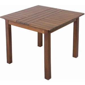 Ahşap Bahçe Balkon Mutfak Masası -Kaş 4 Ayak 70X70