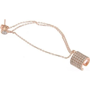 Söğütlü Si̇lver Rose Kıkırdak Küpe