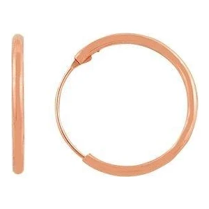 Söğütlü Si̇lver Mini Rose Halka Küpe