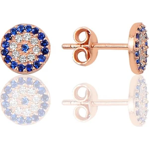 Söğütlü Si̇lver Gümüş Nazar Modeli Küpe