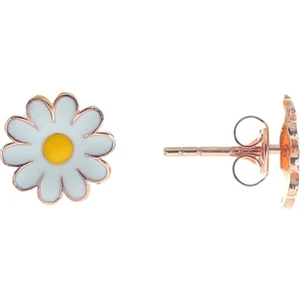Söğütlü Si̇lver Gümüş Mini Papatya Küpe