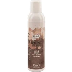 Dr. Gusto   Sprey Gıda Boyası Bronz 250 ml