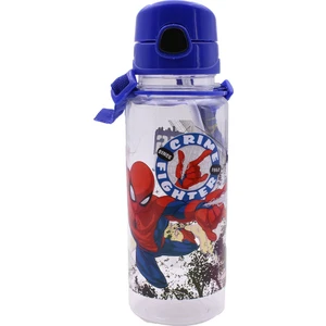 Marvel Spider-Man Erkek  Çocuk Plastik Matara Mavi
