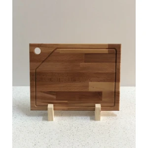 Teknik Ahşap Kayın Kesme Tahtası Büyük Boy 30 x 40 cm