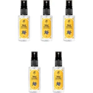 Lavanda Kolonya Sprey 5 Adet 50 ml
