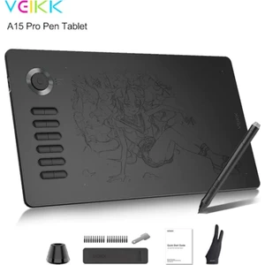 A15 Pro 8192 Levels Zoom Uyumlu 5080LPI Grafik Tablet+Kalem