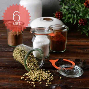 160 ml Cam Saklama Kavanoz Seti (6 Adet)