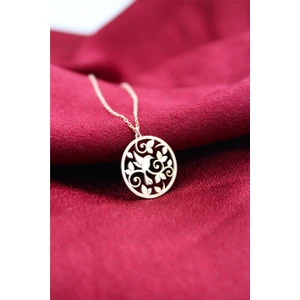 Silver & Silver Gümüş Rose Dalda Uçan Kuş Kolye