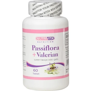 Nutrivita Nutrition Passiflora + Valerian 60 Tablet