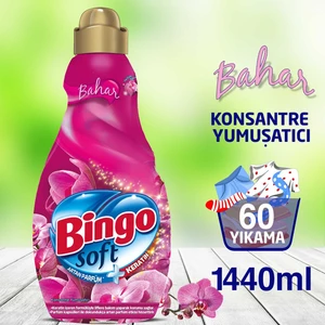 Soft Konsantre Çamaşır Yumuşatıcısı Bahar 1440 ml