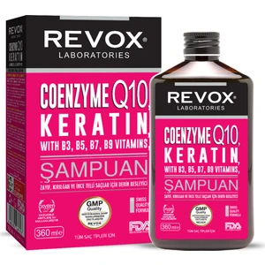 Koenzim Q10, Keratin + B Vitamin Kompleks Saç Bakım Şampuanı