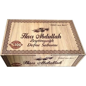 Hacı Abdullah Defne Sabunu 20 Adet x 180 gr = 3.6 Kg
