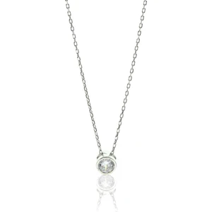 Söğütlü Silver Pırlanta Modeli Kolye