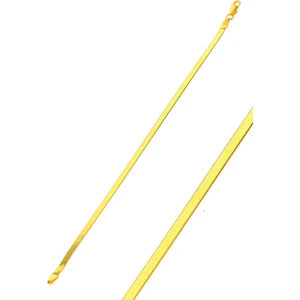 Söğütlü Silver İtalyan Yassı Bileklik