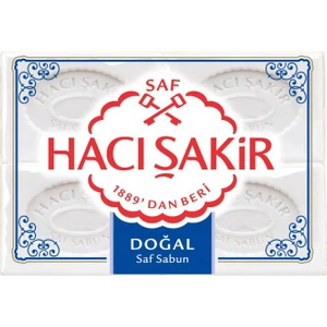 Hacı Şakir Sabun 600GR Doğal - 15'li