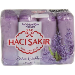 Hacı Şakir Güzellik Sabunu 4'lü 70GR Lavanta-24'lü