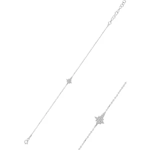 Söğütlü Silver Gümüş Kutup Yıldızı Bileklik