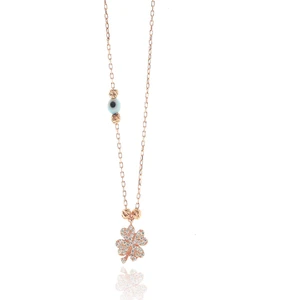 Söğütlü Silver Gümüş Dorica Toplu Yonca Kolye