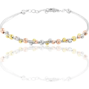 Söğütlü Silver Gümüş Dorica Renkli Toplu Bilezik