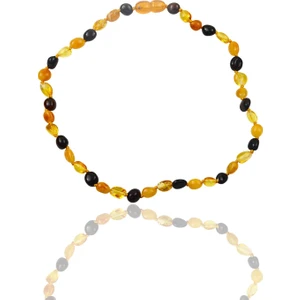 Söğütlü Silver Bebek Kehribar Kolye