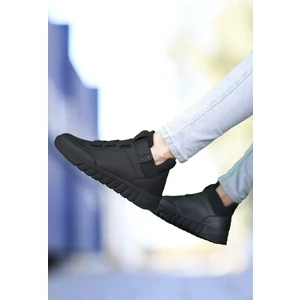 Siyah Siyah Sneaker Bot 0012383