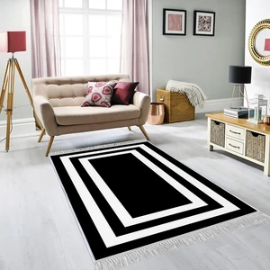 Dekoratif Özel Tasarım Şönil Dokuma Taban Yumuşak Dokulu Halı Renkli 140 x 220 cm