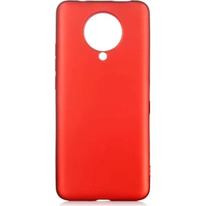 Tekno Grup Pocophone F2 Pro Kılıf Mat Premium Silikon Kılıf Kırmızı