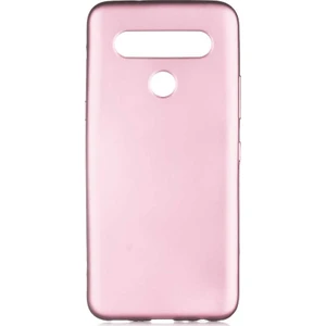 Tekno Grup LG K61 Kılıf Mat Premium Silikon Kılıf Rose