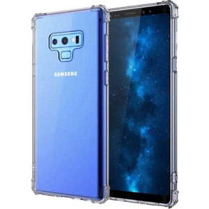 Tekno Grup Samsung Galaxy Note 9 Kılıf Ultra Korumalı Şeffaf Anti Shock Kılıf + Tam Kaplayan 6D Polymer Nano Ekran Koruyucu