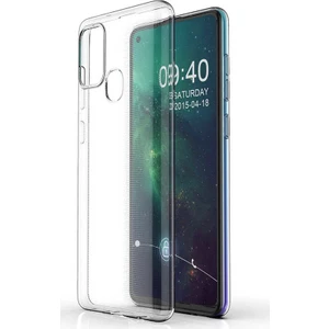 Tekno Grup Samsung Galaxy A21S Kılıf Lüx Silikon Kılıf Şeffaf