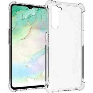 Tekno Grup Oppo Reno 3 Kılıf Ultra Korumalı Şeffaf Anti Shock Kılıf + Tam Kaplayan 5D Cam Ekran Koruyucu