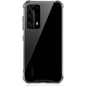 Tekno Grup Huawei P40 Pro Kılıf Ultra Korumalı Şeffaf Anti Shock Kılıf