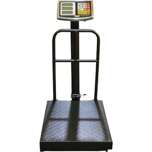 Elektronik Terazi Şarjlı Dijital Kantar Arka Korumalı Büyük Akülü Terazi 300 kg