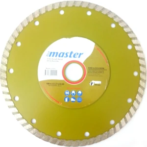 First Master Turbo Kanallı Flanşlı Elmas Kesici 180 mm