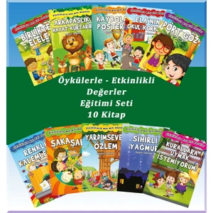 Öykülerle Etkinlikli Değerler Eğitimi Seti - Nedim Taktak