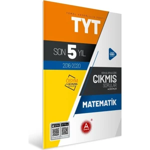 A Yayınları TYT Matematik Son 5 Yıl Konularına Göre Tamamı Çözümlü Çıkmış Sorular
